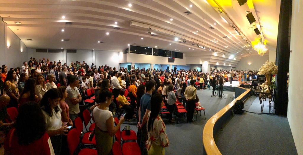 Culto atual na Primeira Batista
